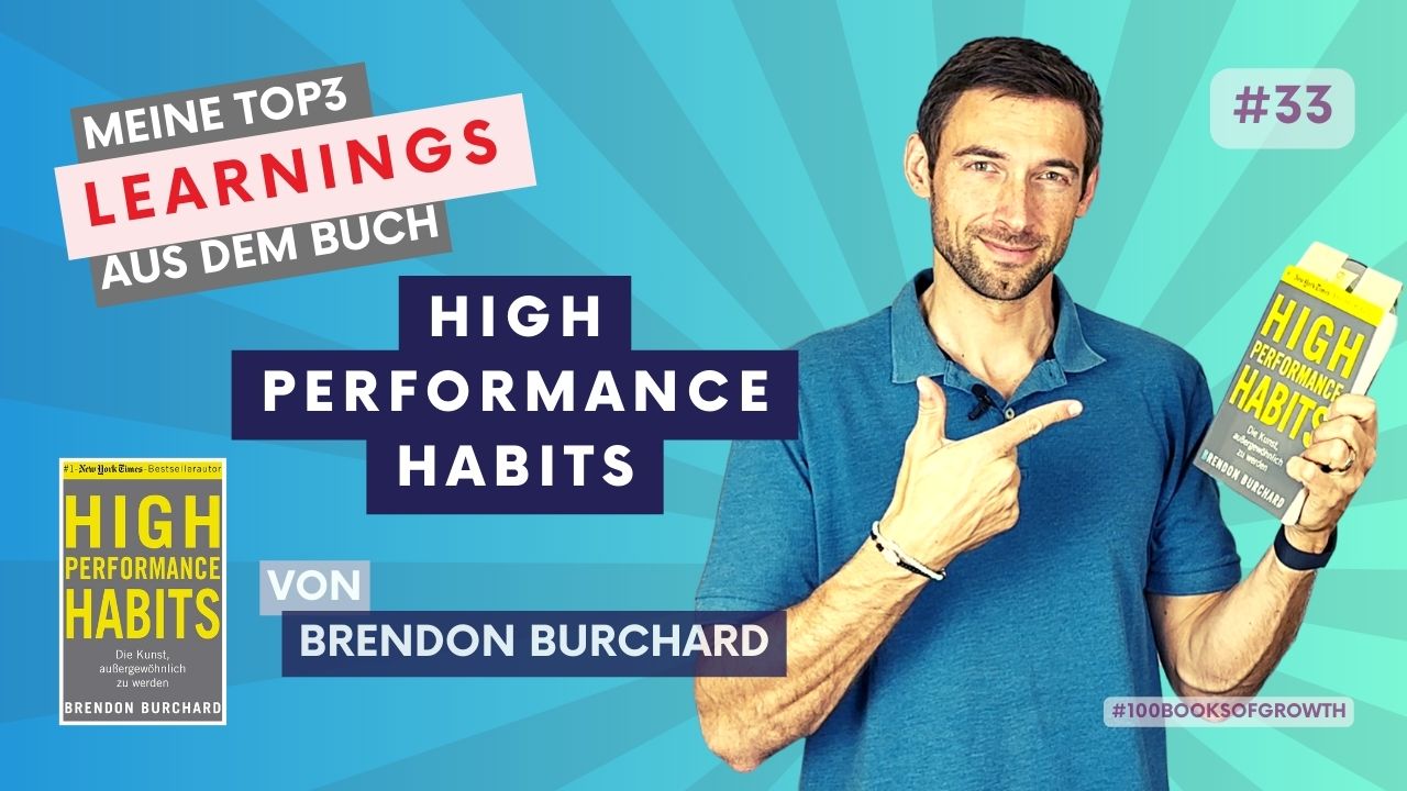 Brendon Burchard – High Performance Habits | #100booksofgrowth